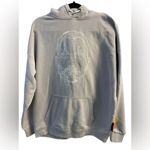 Marcell Von Berlin Hoodie Size XS Pit 26 L27
Flaw Gray Graphic Hoodie Oversized